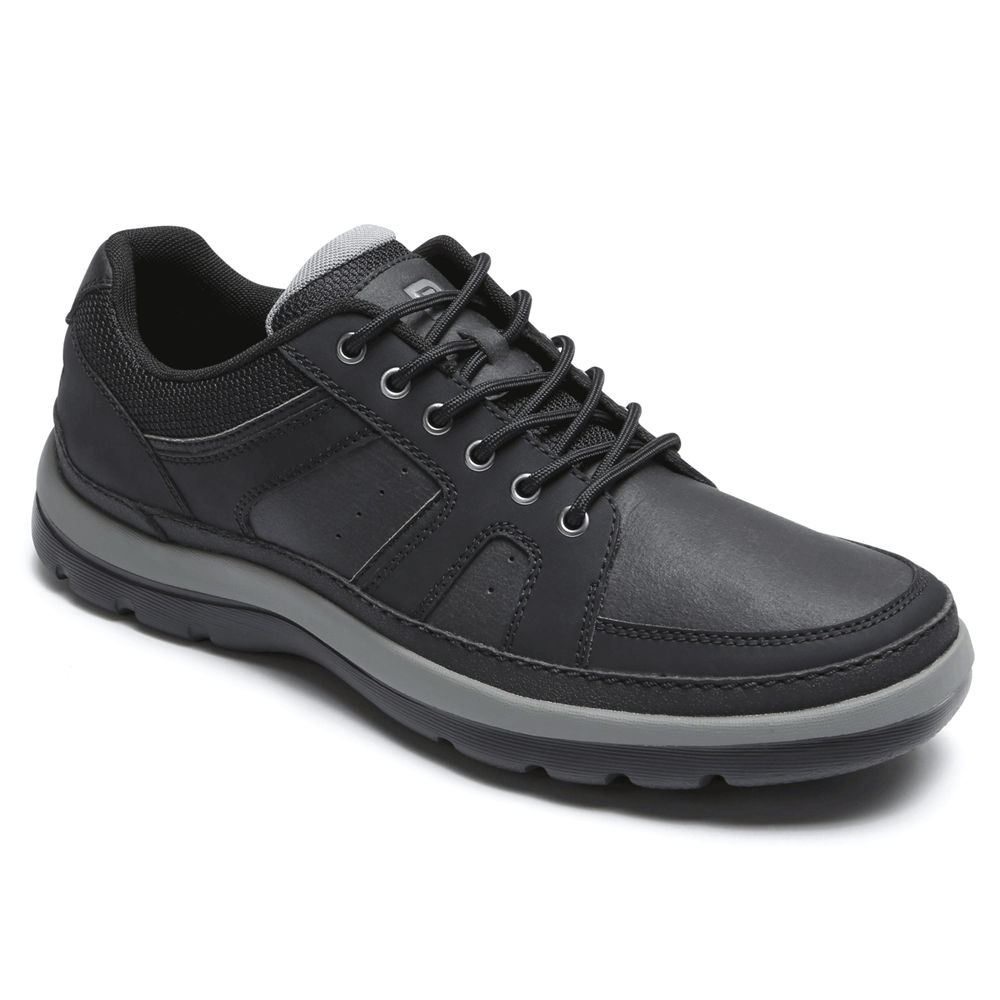 Rockport Sneakers For Mens Black - Get Your Kicks Mudguard Blucher - YW1926038